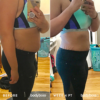 Madisen Clark /(@livingwithalittleextra)/Week 4 PT
